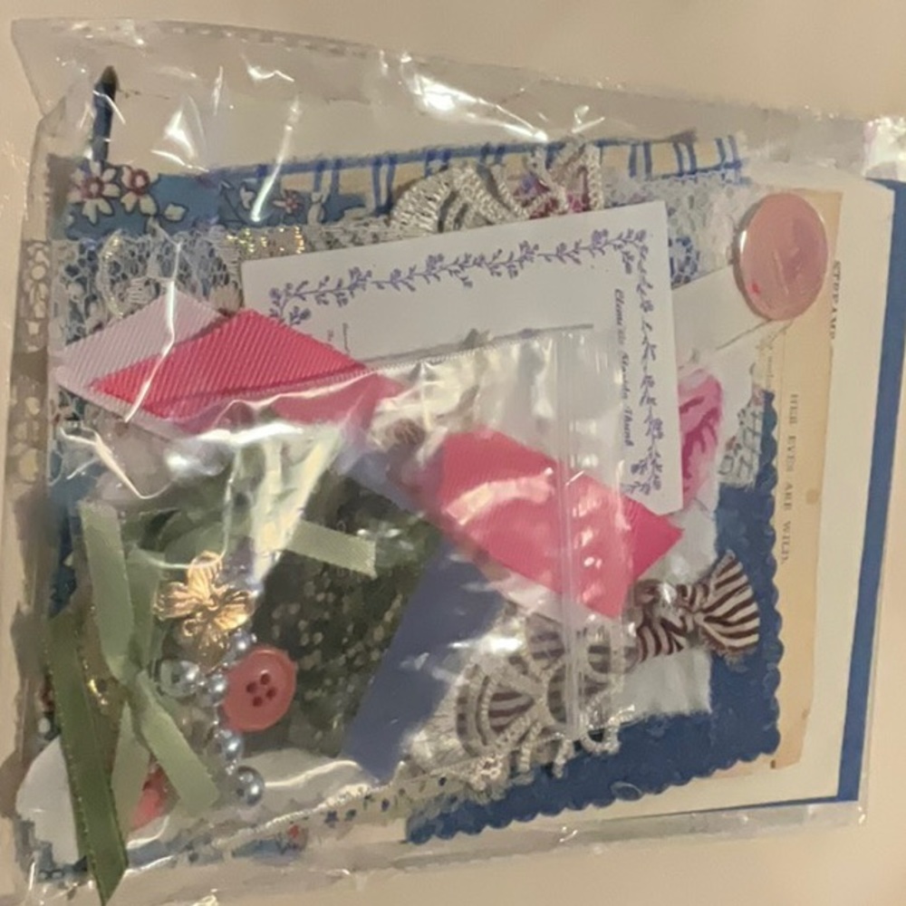 SNIPPET SET FOR JUNK JOURNALS OR SLOW STITCHING PROJECTS…over 45 ITEMS